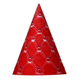 Genuine Leather Upholstery: Versatile Decor Party Hat