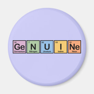 Genuine made of Elements Magnet
