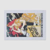 Genuine (not AI) Art Nouveau Advertisement Poster