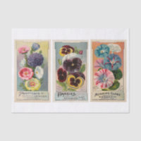 Genuine (not AI) Vintage Flower Seed Packets