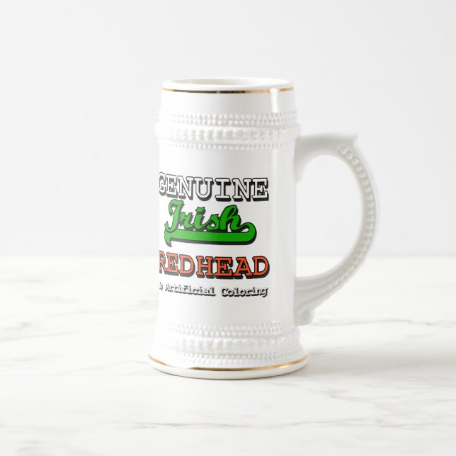 Genuine Redhead Beer Stein (Right)