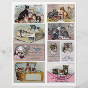 Genuine Vintage Victorian Advertising Trade Cards