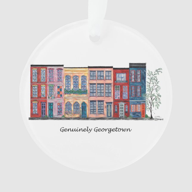 Genuinely Georgetown Ornament (Front)