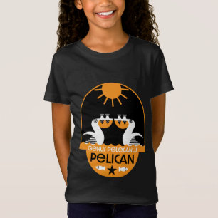 Genus Pelecanus Bird Art T-Shirt