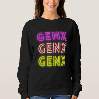 Genx Neon Fun Sweatshirt
