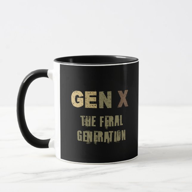 GenX—The Feral Generation Mug (Left)