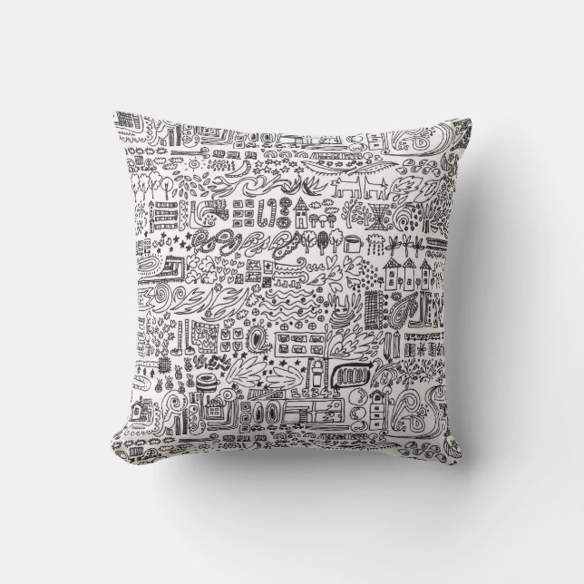 Geo design abstract pattern. cushion (Front)