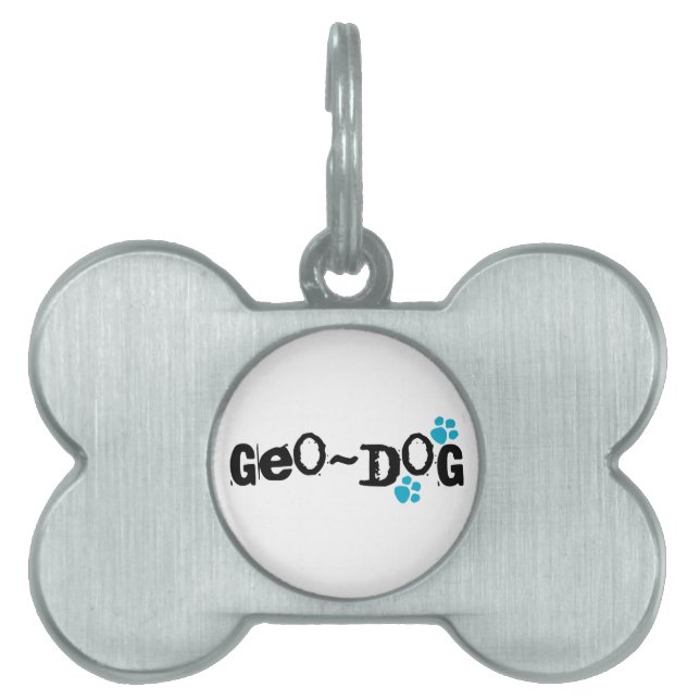 Geo-Dog Geocaching Dog Tag (Front)