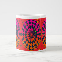 Geo Ellipse Red Housewarming Wedding Gift
