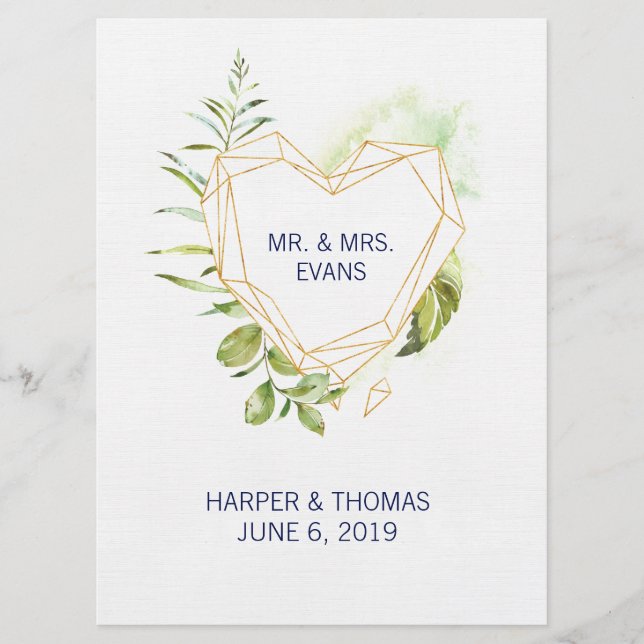 Geo Envy Program Programme (Front)