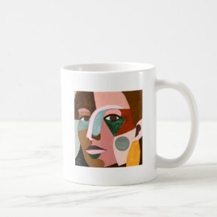 Geo Face Coffee Mug