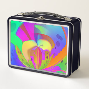 Geo Fruit Metal Lunch Box