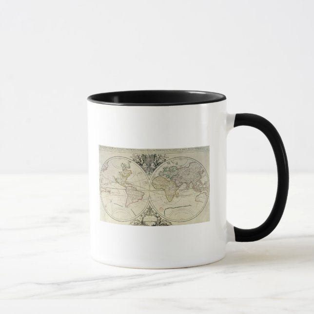 Geo-Hydrographic Mappamonde Mug (Right)