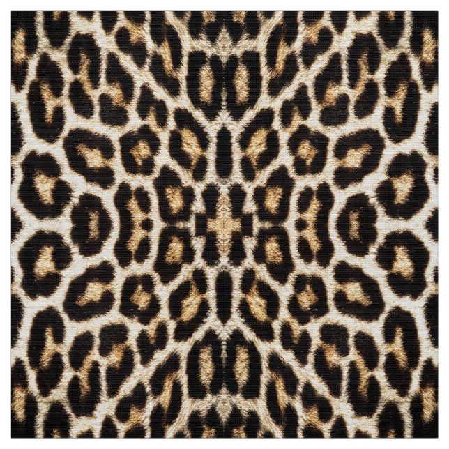 Geo Leopard Fabric (Swatch)