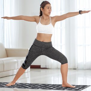 Geo Line Triangle Yoga Mat