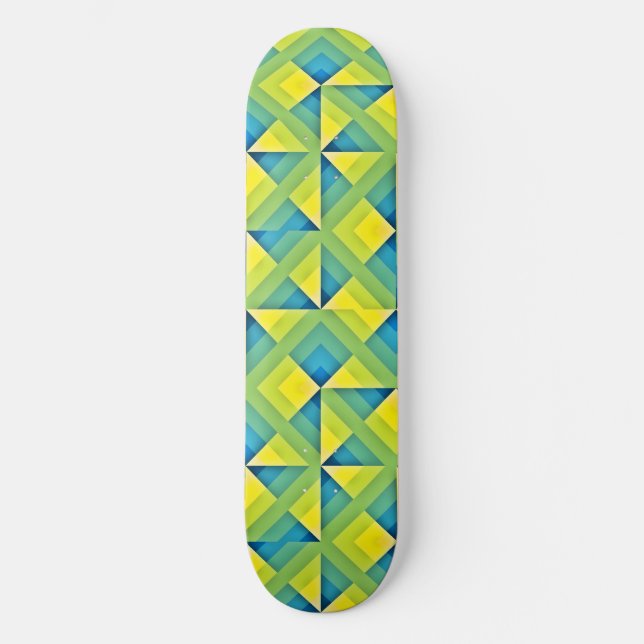 Geo Patterns 1 Skateboards (Front)