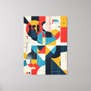 Geo Rhythm Canvas Print