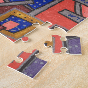 "Geo-Tech" Abstract Art Jigsaw Puzzle