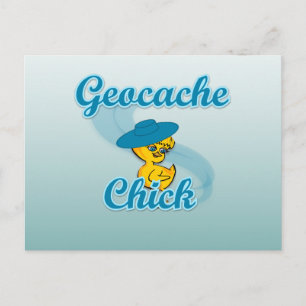 Geocache Chick #3 Postcard