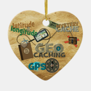 Geocache Fever - Customise Ceramic Tree Decoration
