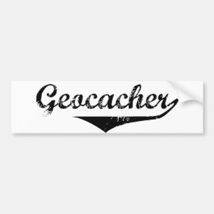 Geocacher Bumper Sticker
