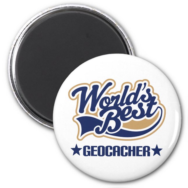 Geocacher Gift Magnet (Front)