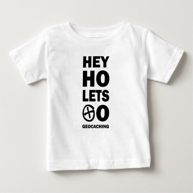 Geocacher Playsuit Baby T-Shirt (Front)