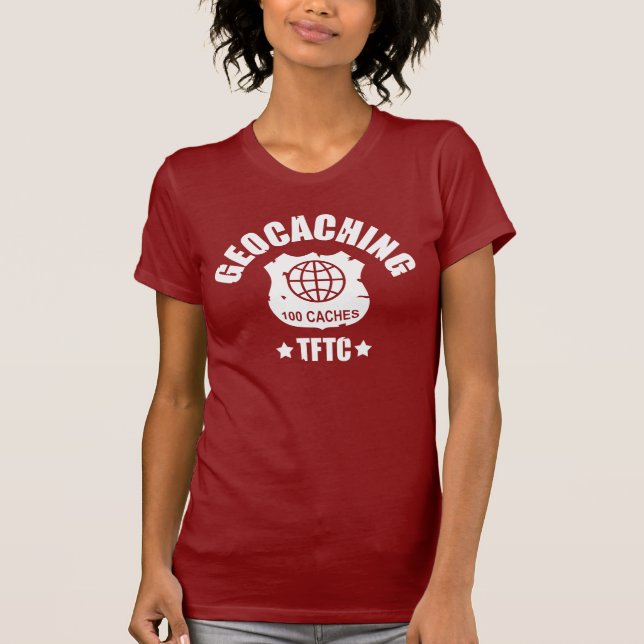 Geocaching Award 100 T-Shirt (Front)