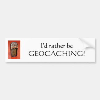 Geocaching Bumper Sticker