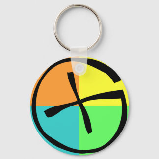 Geocaching Gear Key Ring