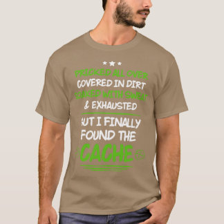 Geocaching Geocacher Caching Cache Gift Present  T-Shirt
