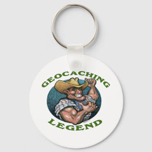 Geocaching Legend Key Ring