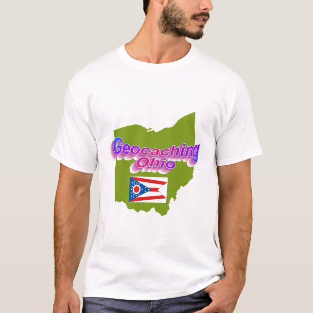 Geocaching Ohio Tee (Front)