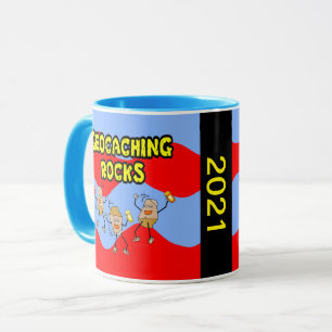 Geocaching Rocks Mug