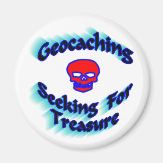 Geocaching Seeking For Treasure Magnet