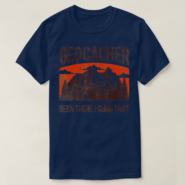 Geocaching Shirts Men Women Youth Geocacher Gifts  (Design Front)
