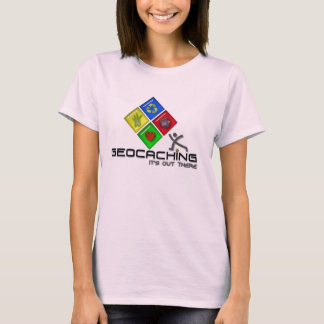 Geocaching Stickman Geocacher T Shirt and Gifts