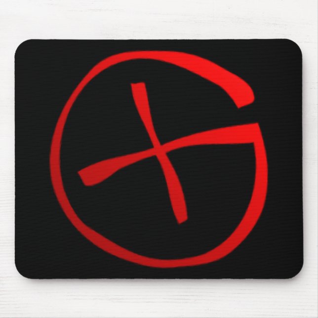Geocaching Symbol Mouse Pad (Front)