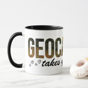 Geocaching Takes You Places Geocacher Gift Mug