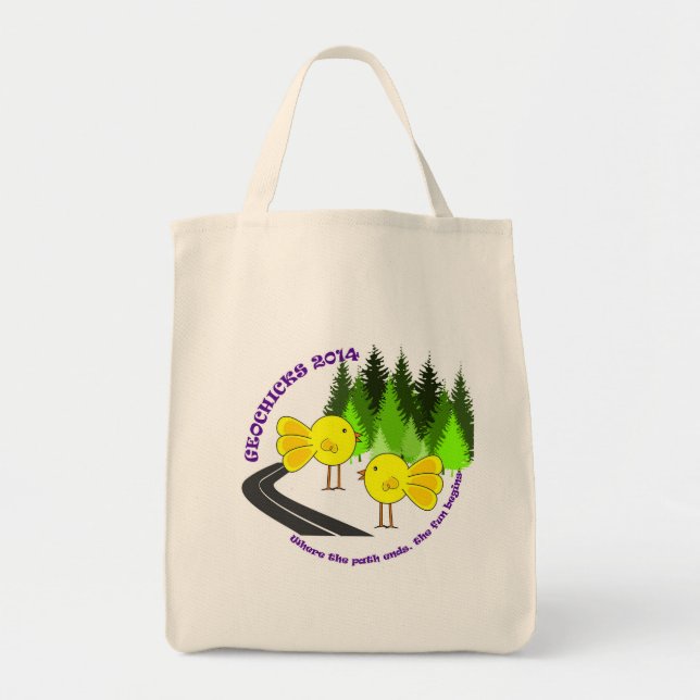 Geochicks - 2014 tote bag (Front)