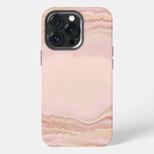 Geode Blush Pink Marble stone iPhone 13 Pro Case