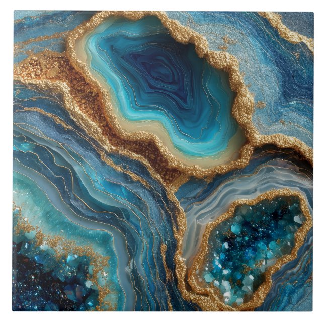 Geode Ceramic Tile (Front)