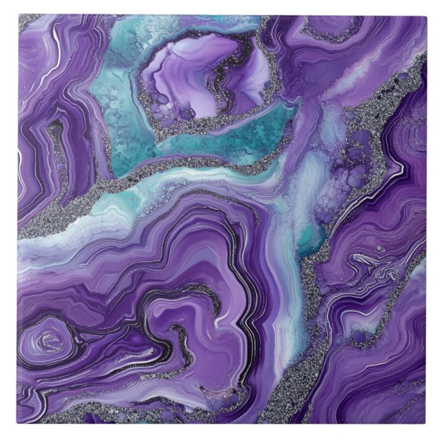 Geode Ceramic Tile (Front)