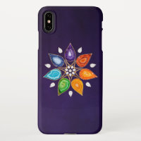 Geode Chakras Mandala - Lotus Petals