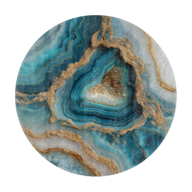 Geode Cutting Board (Front)