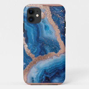 Geode Design With Rose Gold Accents Case-Mate iPhone Case
