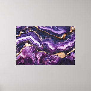 Geode Print in Amethyst Goede Wall Art