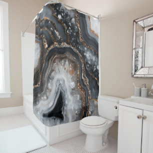 Geode Shower Curtain
