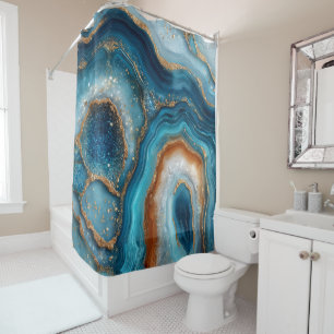 Geode Shower Curtain