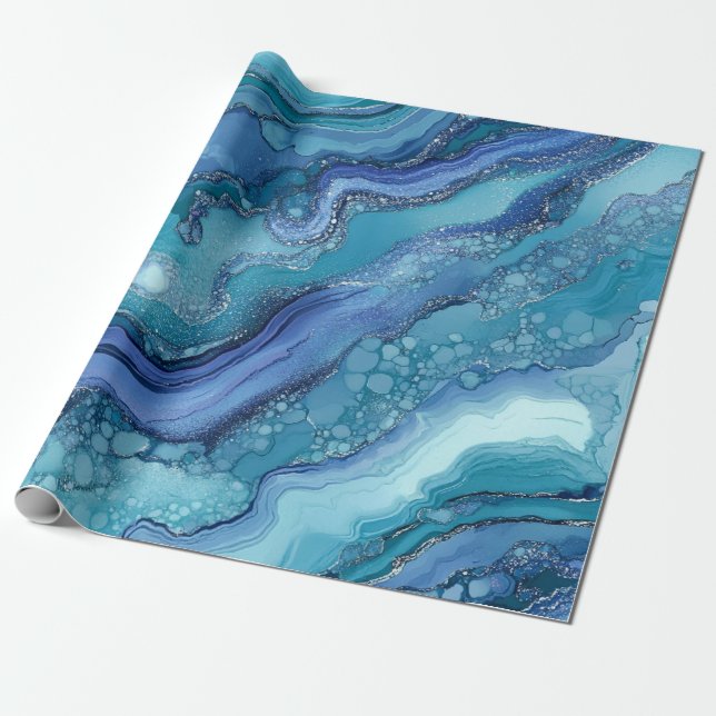 Geode Wrapping Paper (Unrolled)